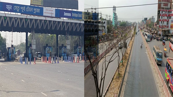 Record Traffic on Jamuna Bridge as Voters Rush Home Ahead of National Election