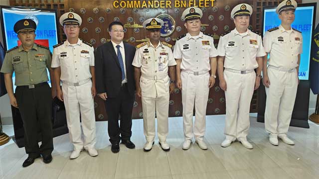 Chinese Naval Fleet Begins Goodwill Visit to Bangladesh