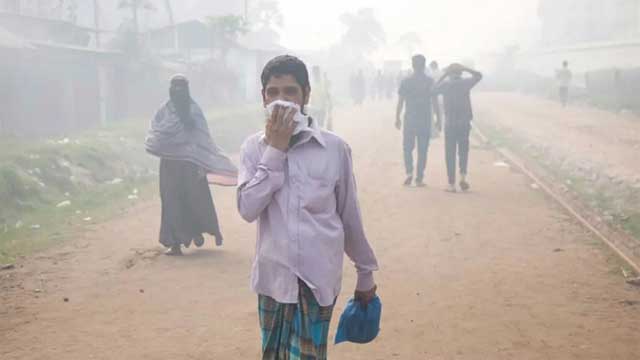 Dhaka's air quality 2nd worst in the world this morning