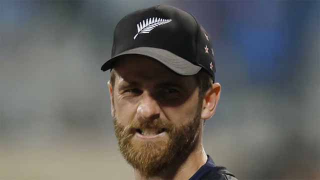 Cricket - ICC Cricket World Cup 2023 - Semi-Final - India v New Zealand - Wankhede Stadium, Mumbai, India – Nov 15, 2023 New Zealand's Kane Williamson reacts after losing the match REUTERS/Adnan Abidi