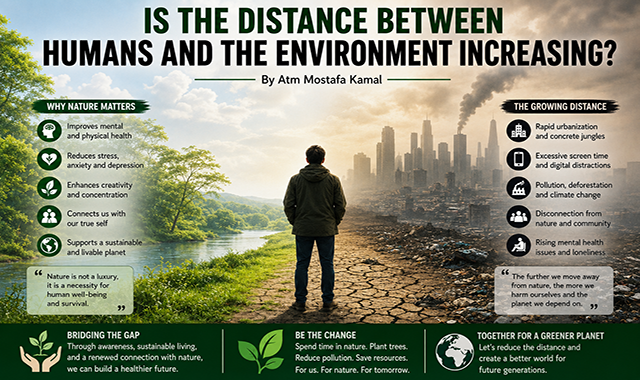 Is the Distance Between Humans and the Environment Increasing?